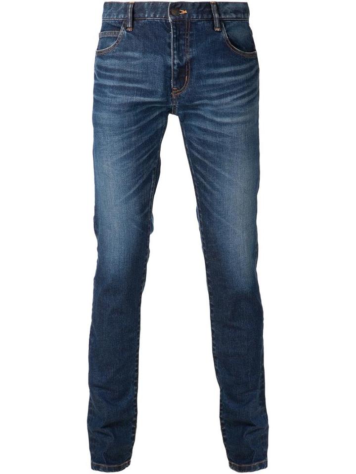 Christian Dada Classic Stretch Jeans, Men's, Size: 50, Blue, Hemp/polyurethane