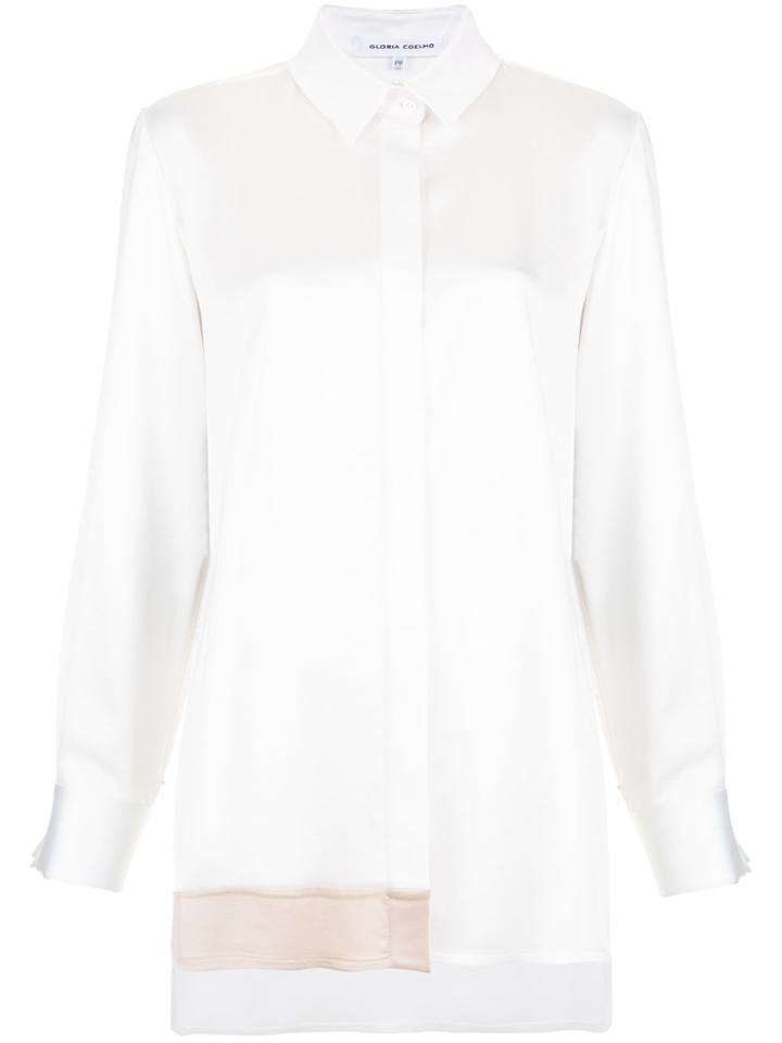 Gloria Coelho Panelled Shirt - Unavailable