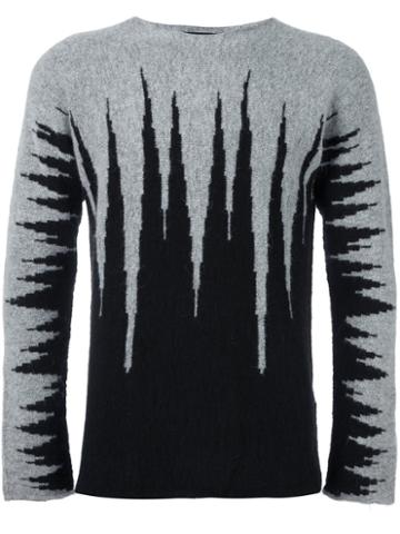Tom Rebl Abstract Pattern Pullover