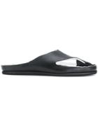 Maison Margiela Toe-strap Pool Slides - Black