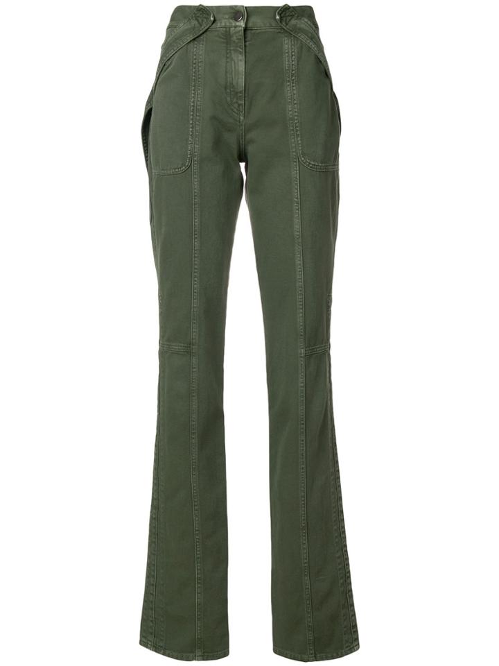 Valentino Flared Denim Jeans - Black