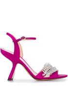 Nicholas Kirkwood Monstera Structured Heel Sandals - Pink