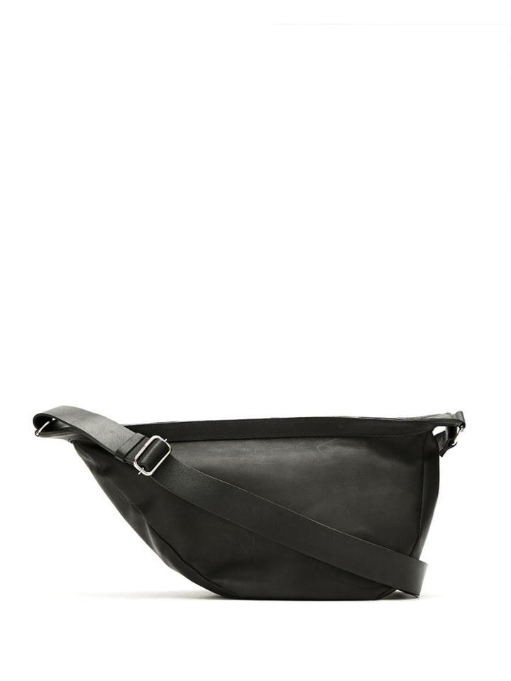 Uma Raquel Davidowicz Silvia Leather Shoulder Bag - Black