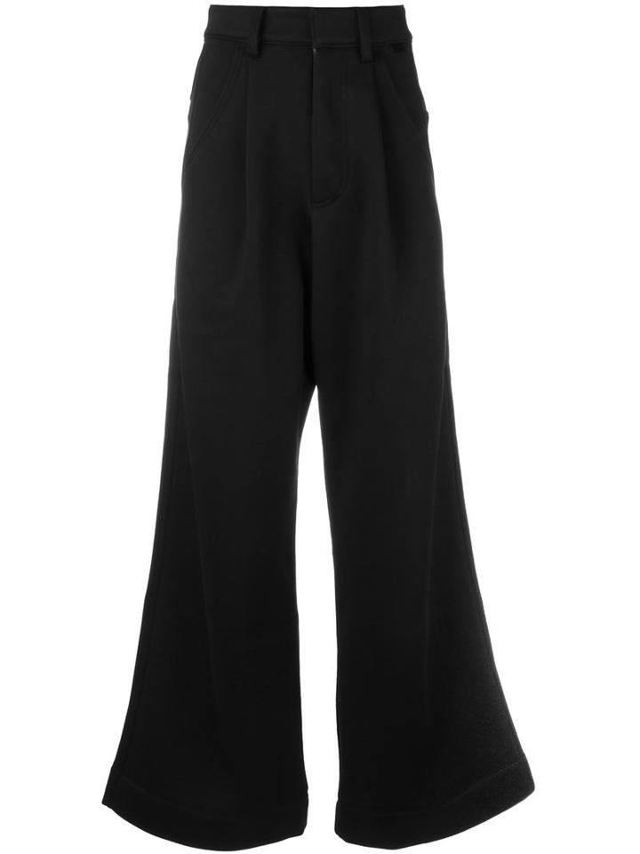 Puma Super Flared Trousers, Women's, Size: Xs, Black, Cotton/polyester