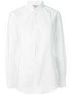 Lanvin Bib Detail Shirt, Women's, Size: 36, White, Cotton
