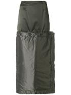 Eckhaus Latta Buttoned Maxi Skirt - Grey