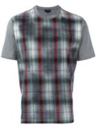 Lanvin Tartan Design T-shirt