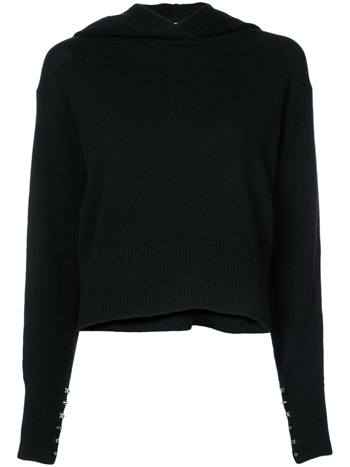 Dorothee Schumacher Cropped Hoodie - Black