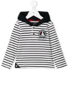 Lapin House - Striped Hoodie - Kids - Cotton/spandex/elastane - 24 Mth, Blue