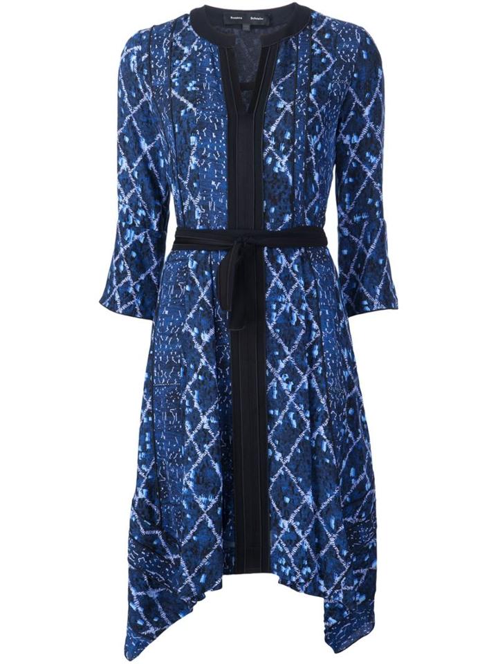 Proenza Schouler Abstract Print Dress