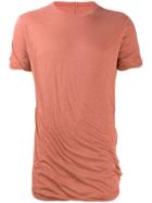 Rick Owens Round Neck T-shirt - Pink