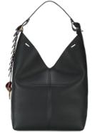 Anya Hindmarch - Large Black Bucket Shoulder Bag With Circle Strap - Women - Leather - One Size, Leather