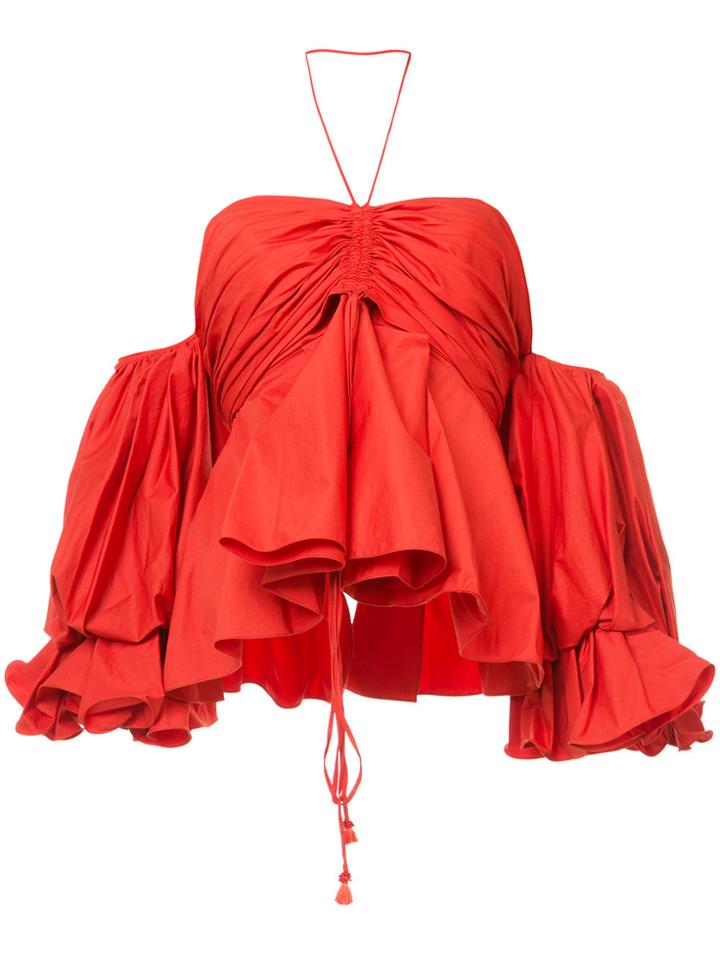 Johanna Ortiz Makuna Top - Red