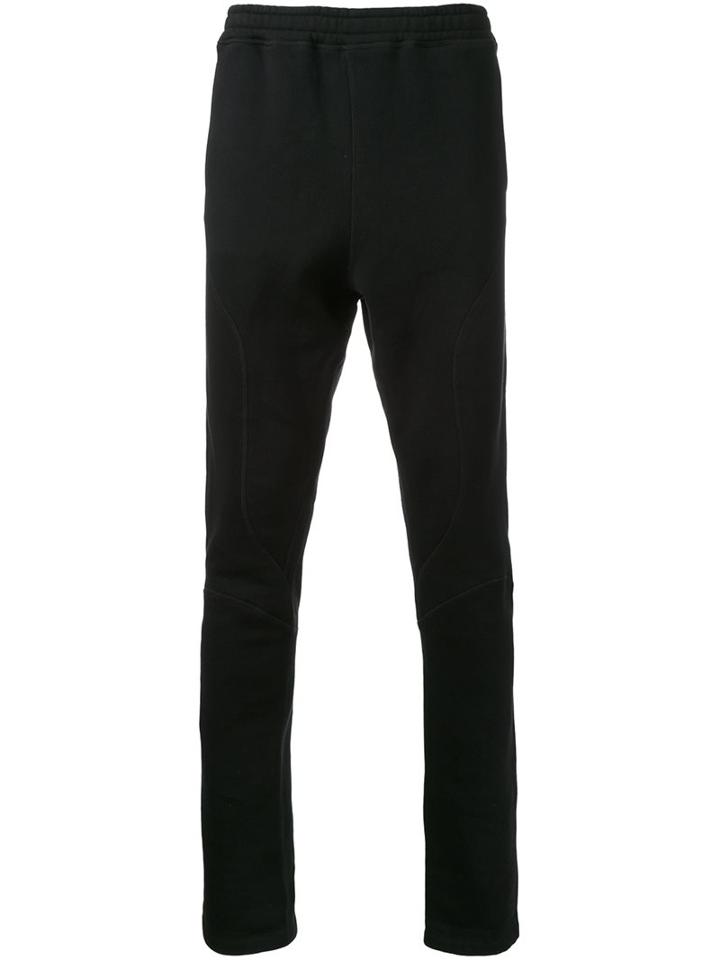 Faith Connexion Drop-crotch Track Pants, Men's, Size: Medium, Black, Cotton