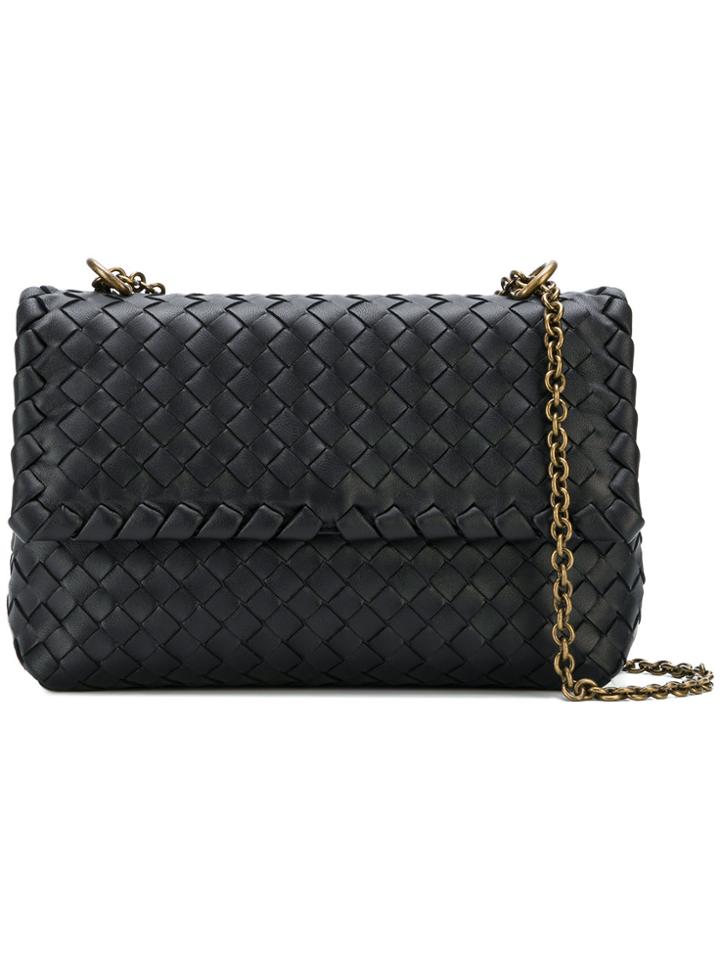 Bottega Veneta Baby Olimpia Shoulder Bag - Black