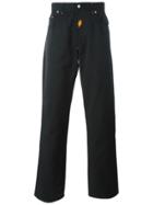 Walter Van Beirendonck Vintage 'chubby' Loose Fit Trousers - Black