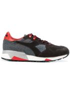 Diadora Paneled Sneakers - Brown