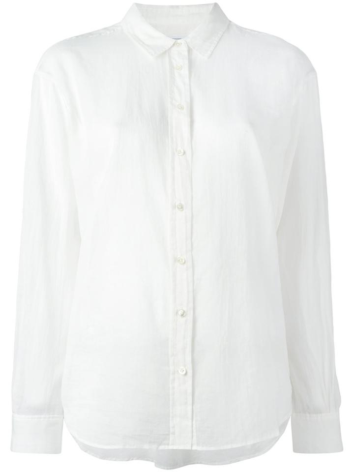 Closed Classic Shirt, Women's, Size: Small, White, Cotton