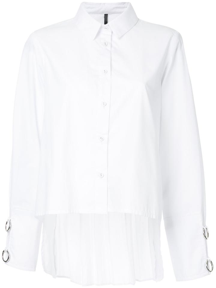 Taylor Ring Detail Shirt - White