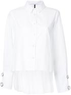 Taylor Ring Detail Shirt - White