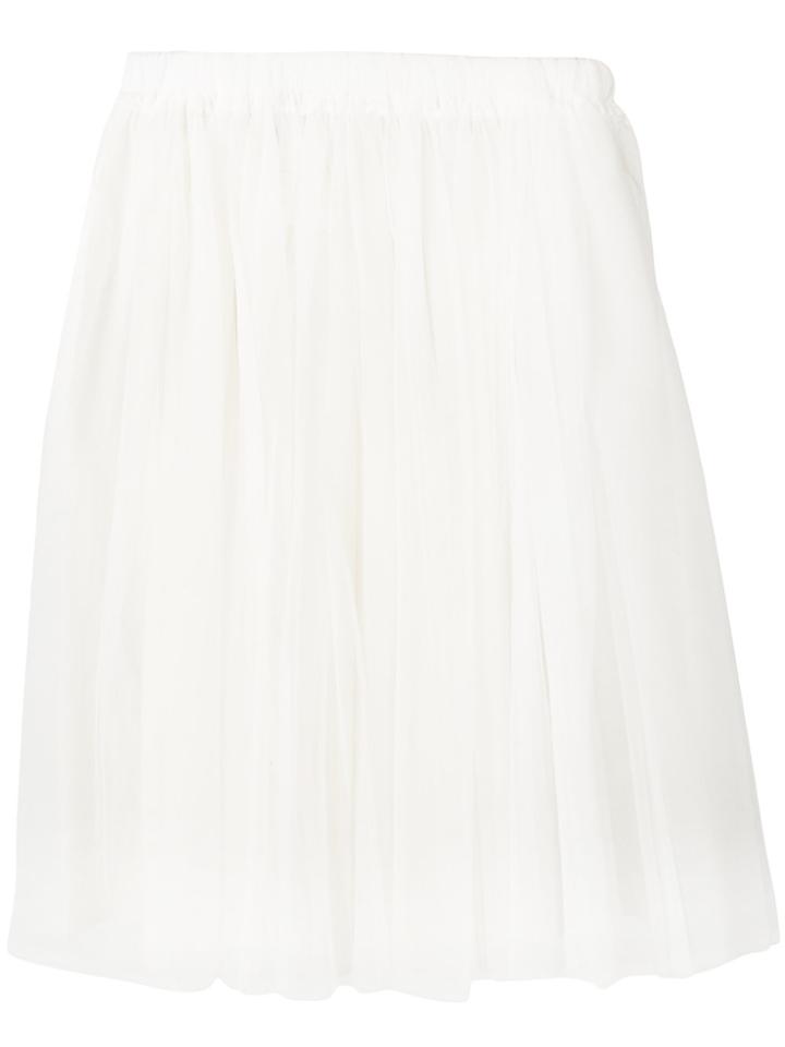 Tao Comme Des Garçons Vintage 2009 Tulle Tutu Skirt - White
