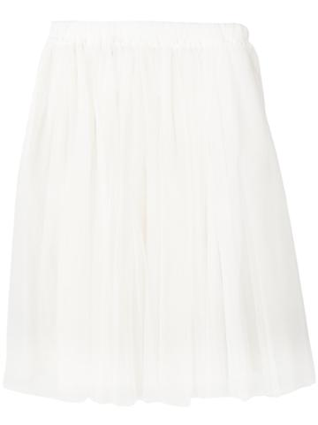 Tao Comme Des Garçons Vintage 2009 Tulle Tutu Skirt - White