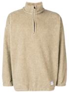 The Silted Company Half Zip Jumper - Nude & Neutrals