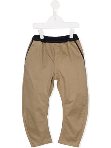 Arch & Line Classic Chinos, Toddler Boy's, Size: 4 Yrs, Brown
