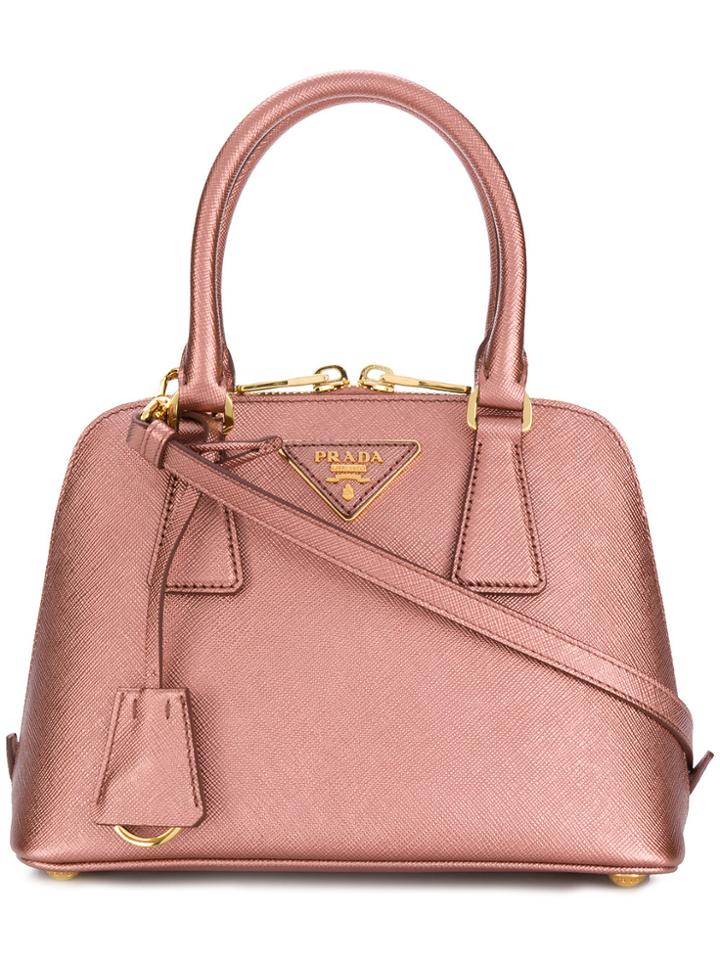 Prada Promenade Tote - Pink & Purple
