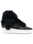 Mr & Mrs Italy Sock-effect Sneakers - Blue