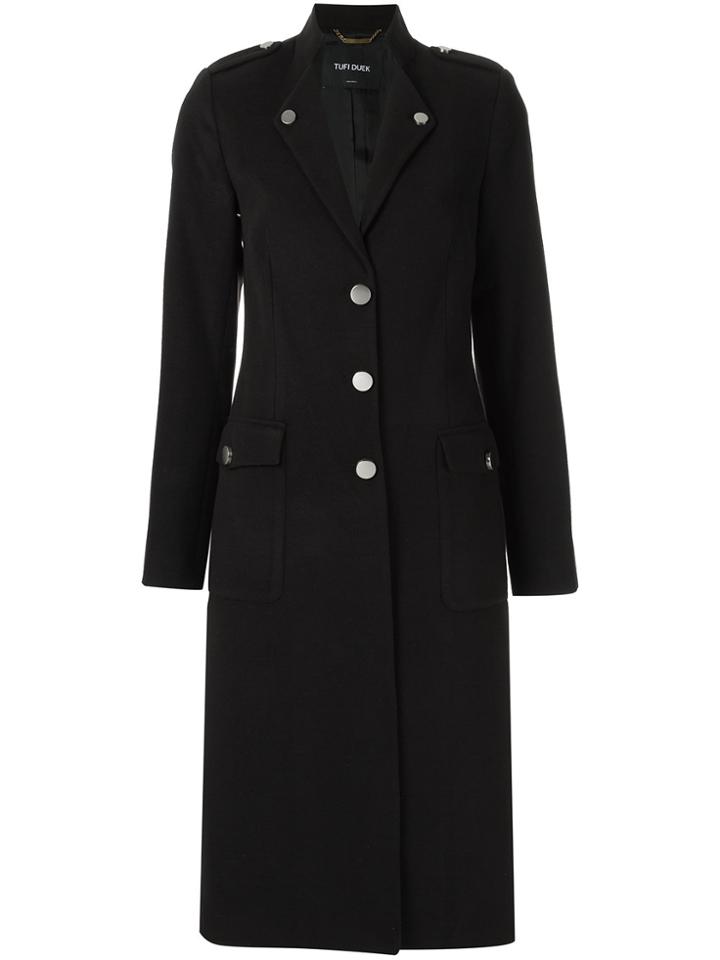 Tufi Duek Military Coat - Black
