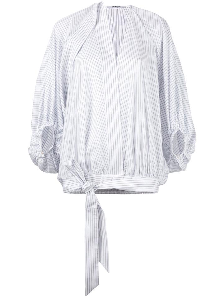 Chalayan Balloon Blouse - White