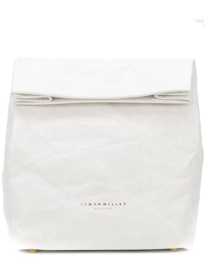 Simon Miller Foldover Clutch - White