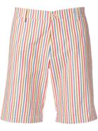 Berwich Striped Shorts - Neutrals
