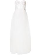 Temperley London Cannes Long Dress - White