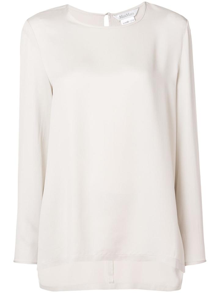Max Mara Basic Blouse - Grey