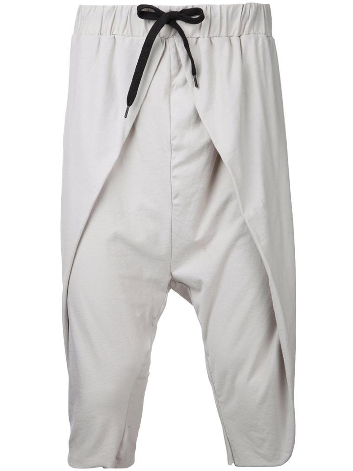 First Aid To The Injured - Calamus Shorts - Unisex - Cotton - 1, Grey, Cotton