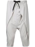 First Aid To The Injured - Calamus Shorts - Unisex - Cotton - 1, Grey, Cotton