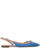 Valentino Valentino Garavani Rockstud Slingbacks - Blue