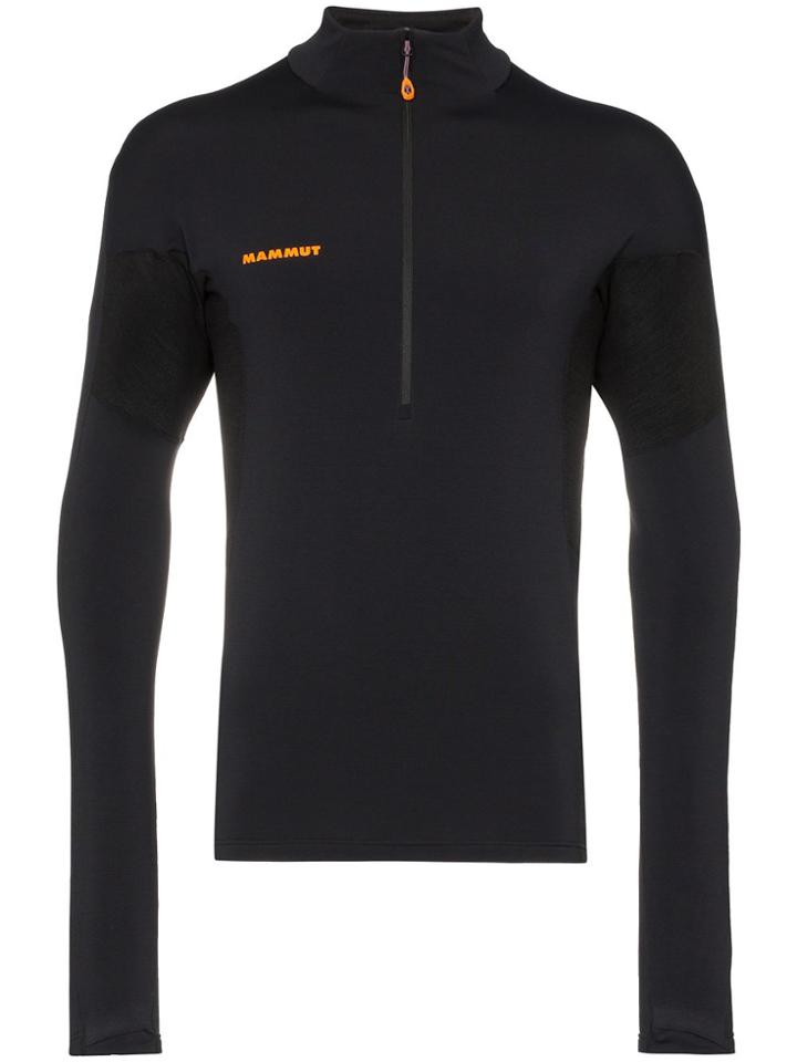 Mammut Moench Half Zip Top - Black