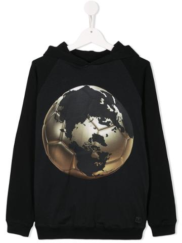 Molo Globe Print Hoodie - Black