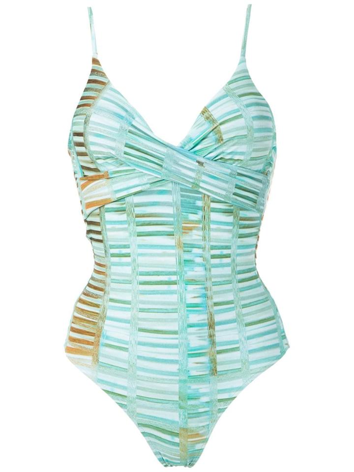 Lygia & Nanny Bianca Printed Swimsuit - Blue