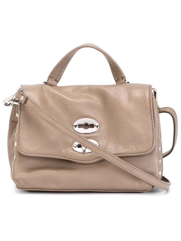 Zanellato Baby 'postina' Satchel - Grey
