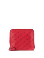 Stella Mccartney Monogram Compact Wallet - Red