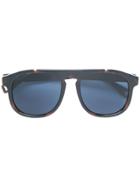 Fendi Eyewear Aviator Sunglasses - Brown
