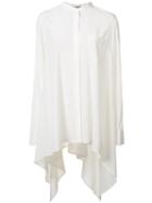 Maiyet - Draped Shirt - Women - Silk - 10, White, Silk