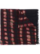 Bellerose - Frayed Edge Scarf - Men - Wool - One Size, Pink/purple, Wool