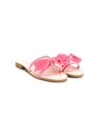 Florens Teen Bow Embellished Sandals - Pink