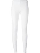 Joseph Stretch Leggings, Women's, Size: 36, White, Viscose/cotton/spandex/elastane