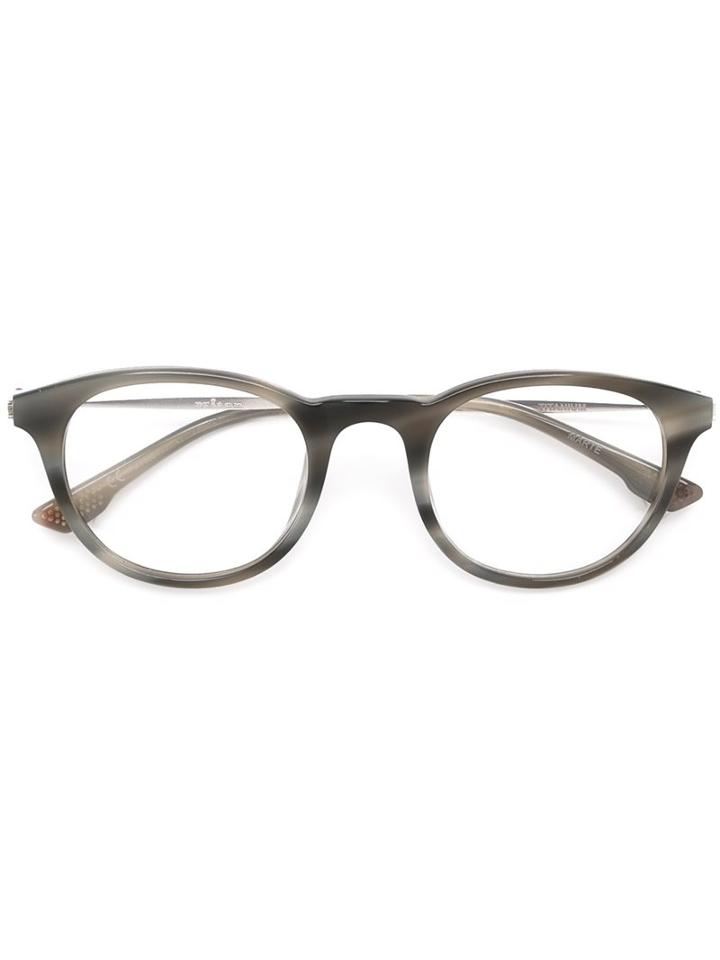 Kiton 'marte' Frames, Grey, Acetate/titanium